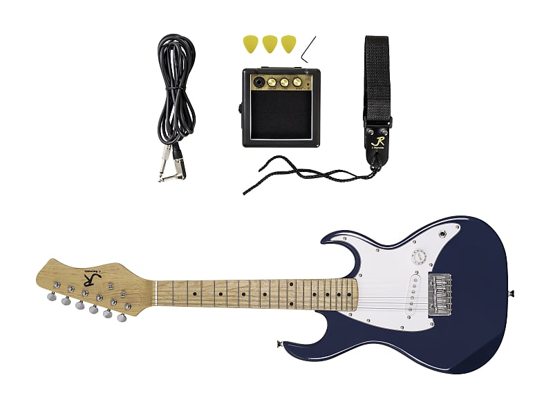 J. Reynolds - Blue Mini Electric Guitar Pack! JRPKSTBL *Make An Offer!* image 1
