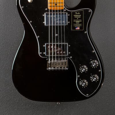 Fender American Vintage II 1975 Telecaster Deluxe - Black image 2