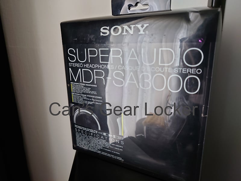 Sony MDR-SA3000 Hi-res headphone 8-100kHz 1500mW  			
