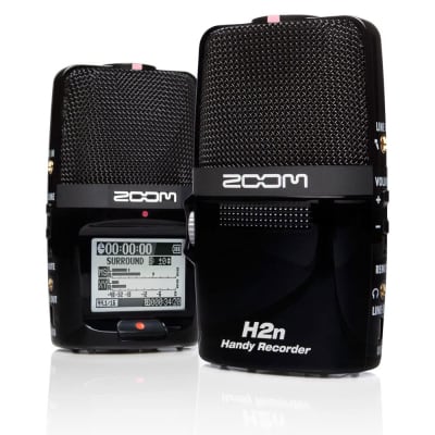 Zoom H2n Stereo/Surround-Sound Portable Handy Recorder with Onboard 5-Mic Array image 6
