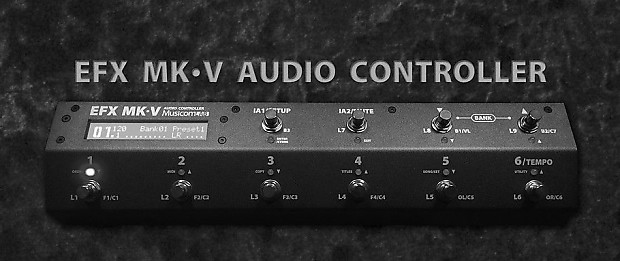 Musicom Lab EFX MK-V Audio Controller | Reverb