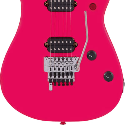 EVH 5150 Series Standard Electric Guitar, Maple Fretboard, Neon Pink image 1