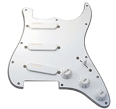 Lace Sensor Pickguard Plus™ Gold - White w/ White