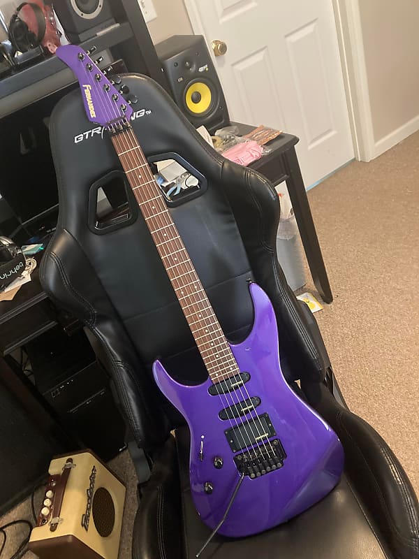 Left Handed Fernandes Revolver FR-55 MTV 1994 Metallic Purple Perfect Frets! image 1