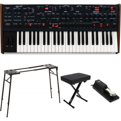 Sequential Oberheim OB-6 6-voice Polyphonic Analog Synthesizer Essentials Bundle