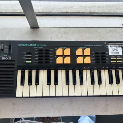 Realistic Concertmate-650 AKA Casio SK-5 Sampling Keyboard