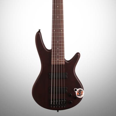 Ibanez GSR206 6-String Electric Bass - Walnut Flat image 2