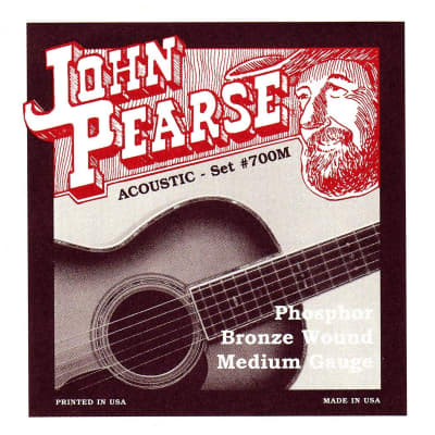 John Pearse Acoustic Strings Phosphor Bronze Medium 13-56 (3 Pack Bundle) image 2