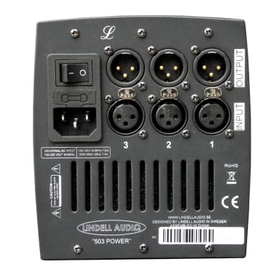 Lindell Audio 503 Power 3-Space 500-Series Rack image 2