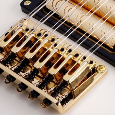 Schecter 267 Wayne Hussey Corsair-12 Guitar, Ivory image 8