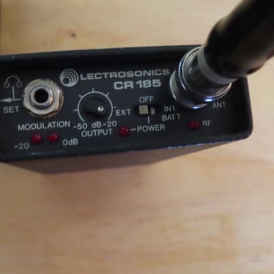 Lectrosonics VHF system PLug on UH185 and CR185 plus mounting