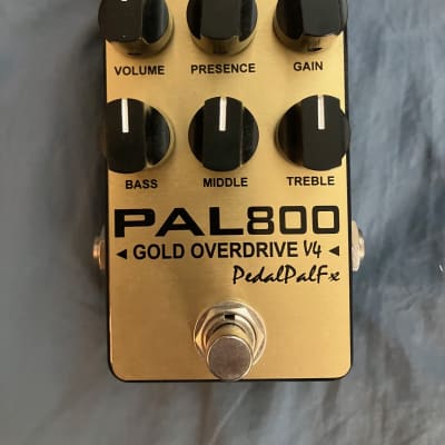 Reverb.com listing, price, conditions, and images for pedalpalfx-800-gold-overdrive-v3