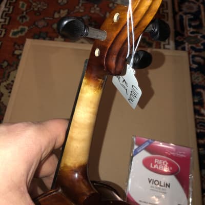 Brand New Intermediate Violin Do-It-Yourself 2019 French Polished 3/4 image 3