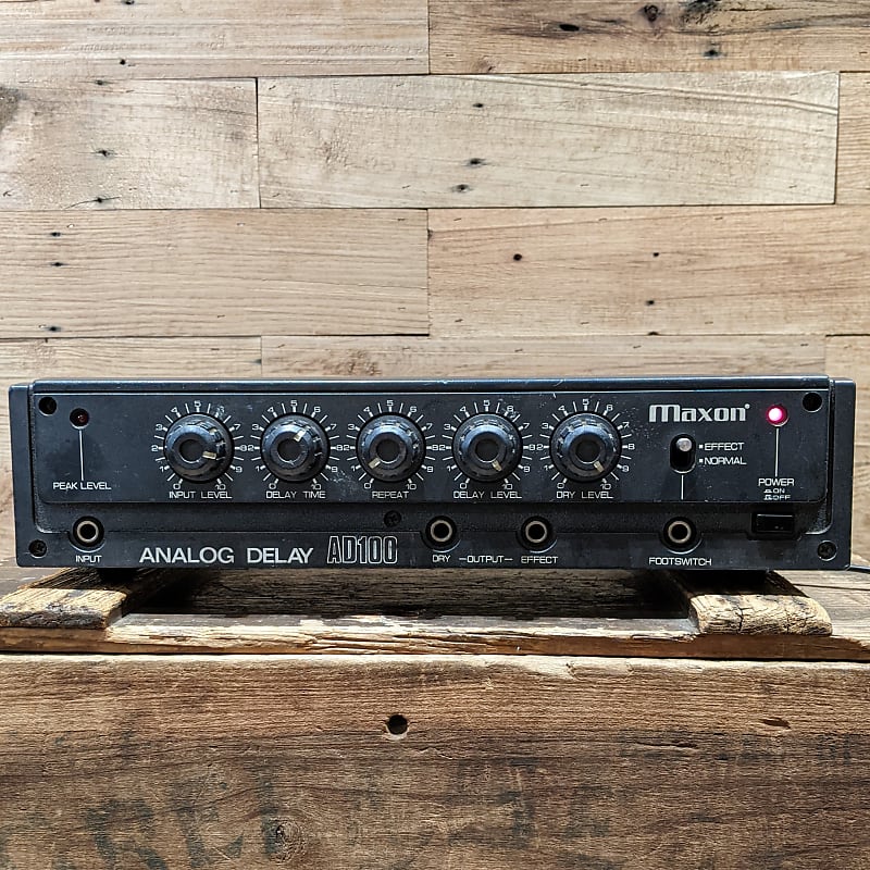 AD100 maxon　ANALOG DELAY Maxon AD100 AD-100 ANALOG DELAY UNIT 80S VINTAGE BOX BBD MN3005 | eBay