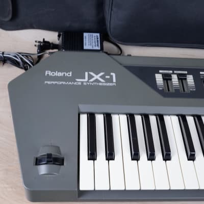 Roland JX-1 61-Key Performance Synthesizer 1991 - 1992 - Black | Low Output | image 3