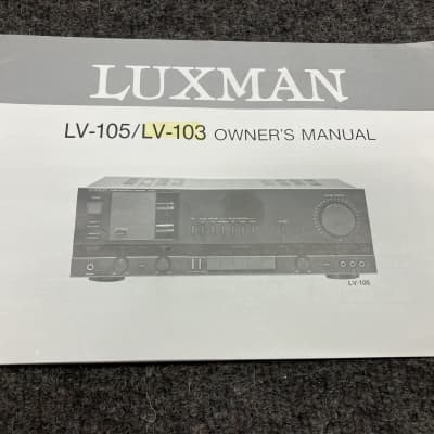 Luxman LV-103  Hybrid Integrated Amp image 2