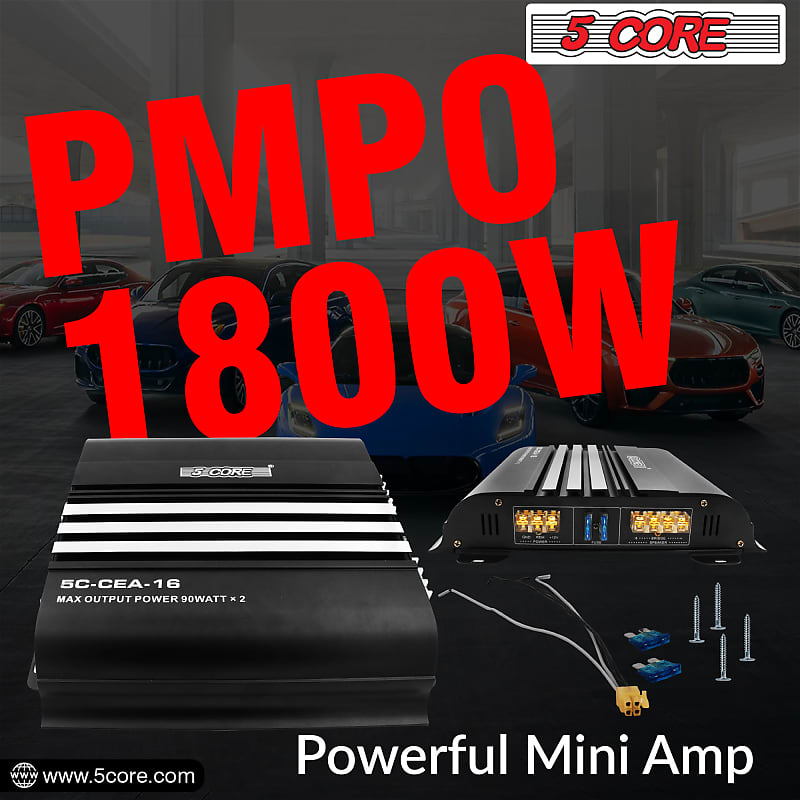 Mini Amplifiers and Compact Car Amps 