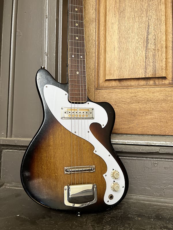 zenon es-70t 動作品 teisco製gold foilピックアップ ギター