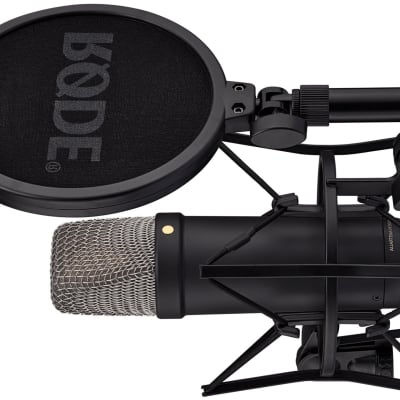 R?DE NT1 5th Generation Large-Diaphragm Studio Condenser Microphone with 32-Bit Float Digital Output and XLR and USB Connectivity (Black) image 6