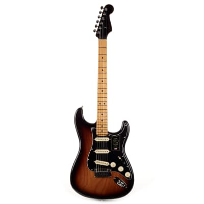 Fender American Ultra Luxe Stratocaster Maple 2-Color Sunburst image 2