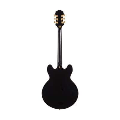 Epiphone Sheraton-II PRO Electric Guitar, Ebony, 1610204874 image 2