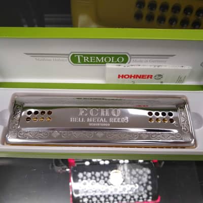 Hohner Tremolo Echo Harp 2x32 en C/G - Boullard Musique