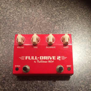 Fulltone Fulldrive 2 Custom Shop 1997 Red | Reverb