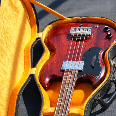 Rare 1969 Gibson EB-0 Short Scale Left Handed "Lefty" Bass image 11