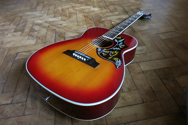 Rare Vintage Antoria Ibanez Hummingbird Lawsuit 70 s Japan Gibson strings fitted Top Class