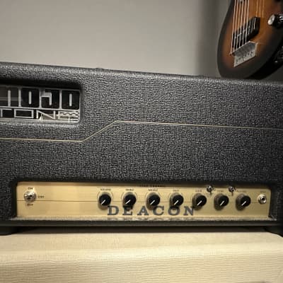 Mojotone Deacon 50-Watt 2-Channel Guitar Amp Head 2010s - Black for sale
