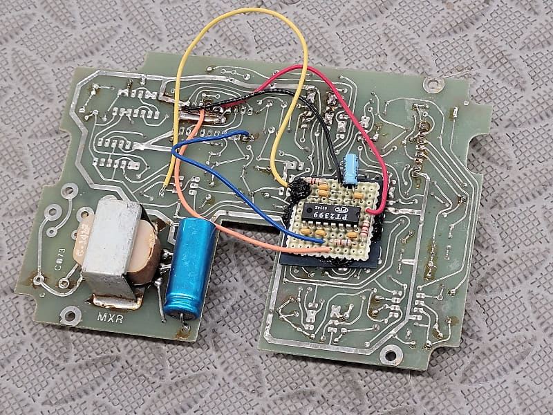 MXR Modded Circut For M118 Analog Delay