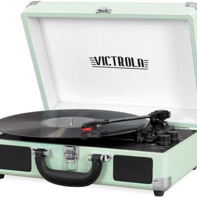 Victrola Suitcase Record popular Player