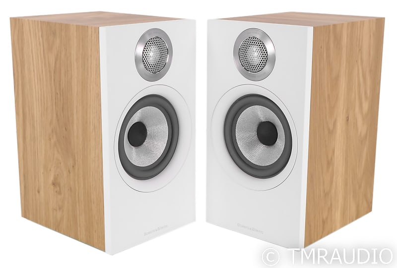 B&W 607 S2 Anniversary Edition Bookshelf Speakers; S-2; White | Reverb