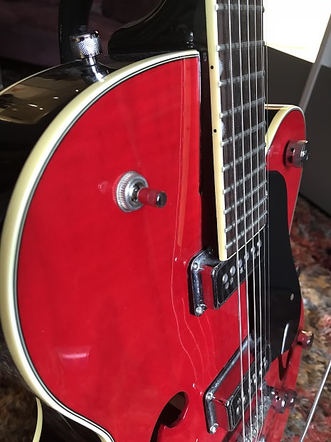 Gretsch G5129 Electromatic - 2004 Firebird Red - early Peerless-made w/  hard & soft cases - Mint+