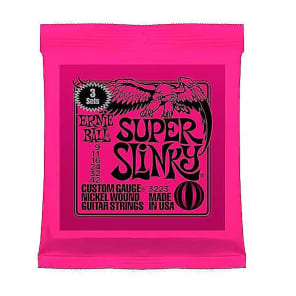 Ernie Ball 3223 Super Slinky Nickel Wound Electric Guitar Strings 3-Pack
