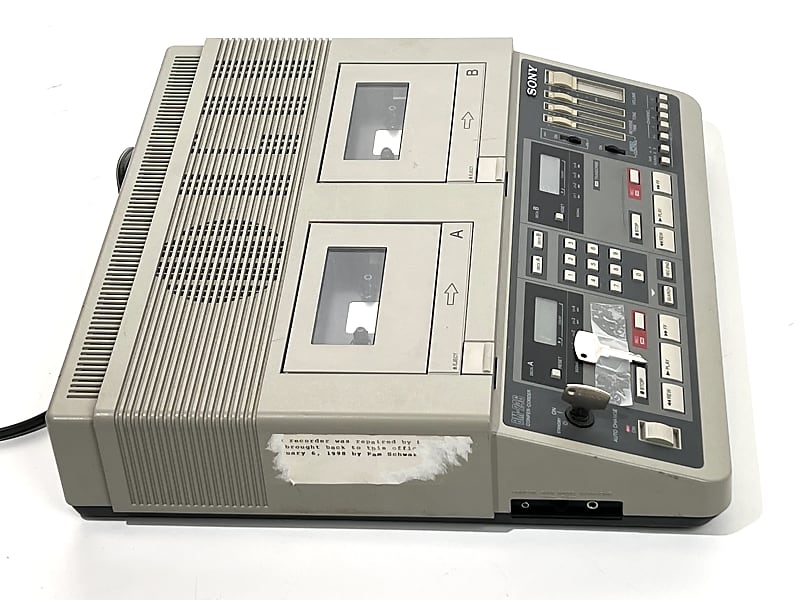 その他 Sony BM-246 Sony BM-246 Confer-Corder 4 Track Cassette Tape Court Recorder