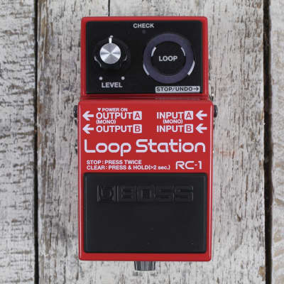 Boss RC-1 Looper (with FS-5U footswitch) | Reverb