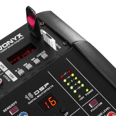 VONYX AMSA 8 Powered Mixer image 2