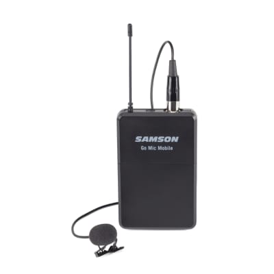 Samson SWGMMLAV Go Mic Mobile Wireless Beltpack Transmitter with LM8 Lavalier Microphone image 2