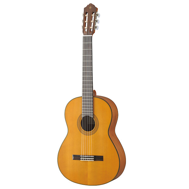Yamaha CG-122MCH Solid Cedar Top Classical Guitar Natural image 1