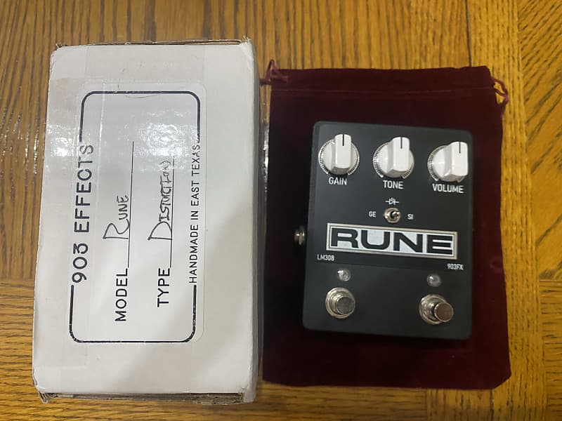 903 Effects Rune Rat-Inspired Dual Drive Boost Pedal RARE | Reverb