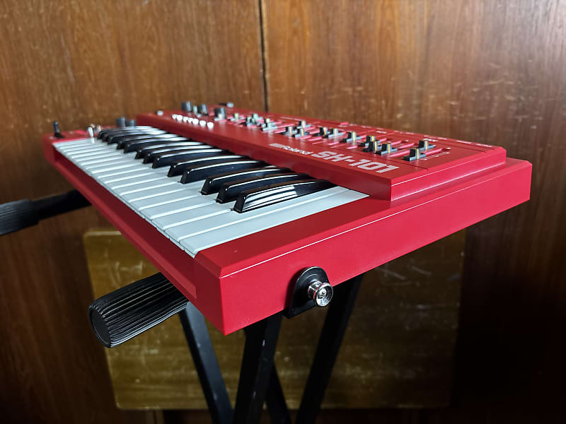 Roland SH-101 RARE RED COLOR monophonic bass synthesizer w