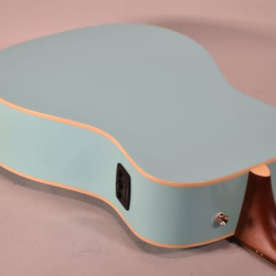 2020 Fender California Series Malibu Player Aqua Splash Finish Acoustic Guitar image 9