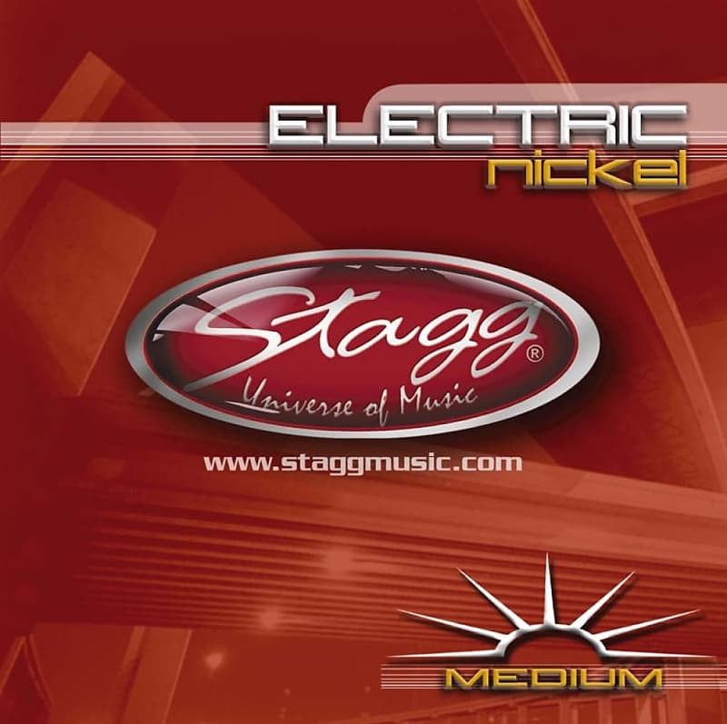 Stagg Medium EL-1152 Nickel Plated Steel Strings For Electric Guitar image 1