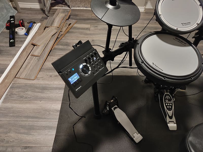 Roland TD-17KV Electronic Drum Set 2022 - Black | Reverb