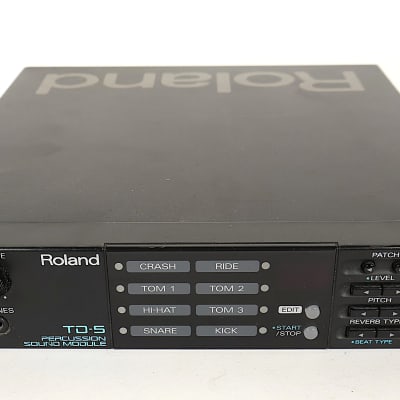 Roland TD-5 V-Drum Percussion Sound Module w/ Power Wire