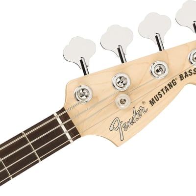 Fender American Performer Mustang Bass, Aubergine, Pau Ferro Fingerboard image 5