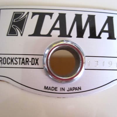 Tama Rockstar-DX 22" x 16" Bass Drum with Double Tom Mount - Vintage - JAPAN, Mahogany/Basswood image 5