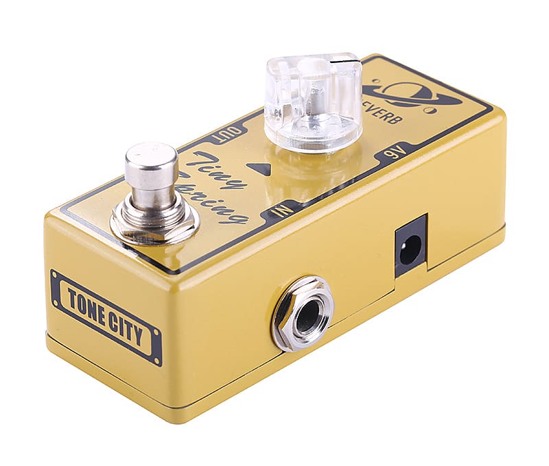 Tone City Tiny Spring | Spring Reverb mini effect pedal, True bypass. New with Full Warranty! image 1