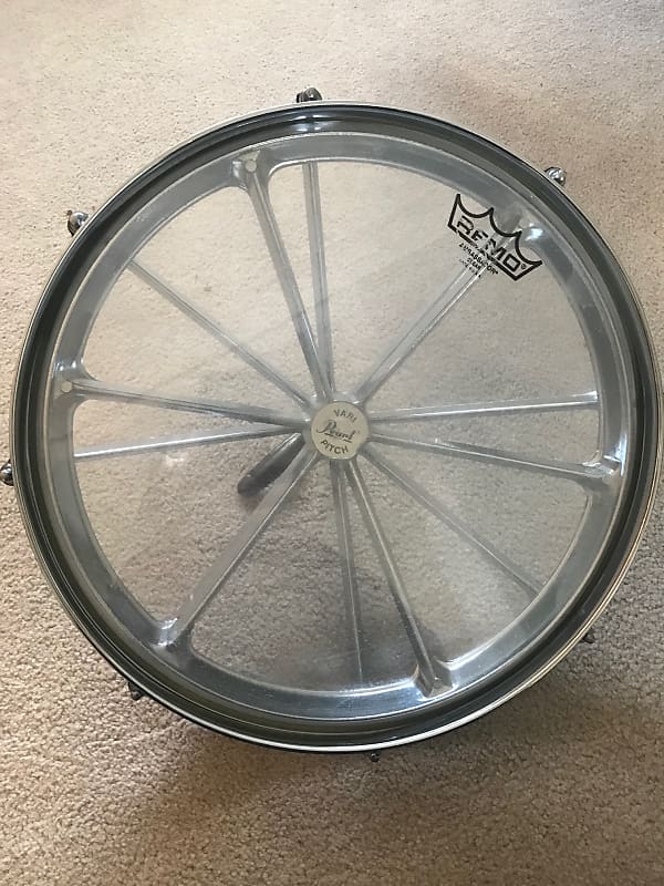 1970's PEARL 14" Chrome,Vari Pitch, Roto Tom Reverb Canada